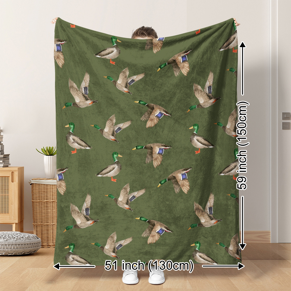 Outdoor Hunting Gifts - Cobertor de Lã com Estampa de