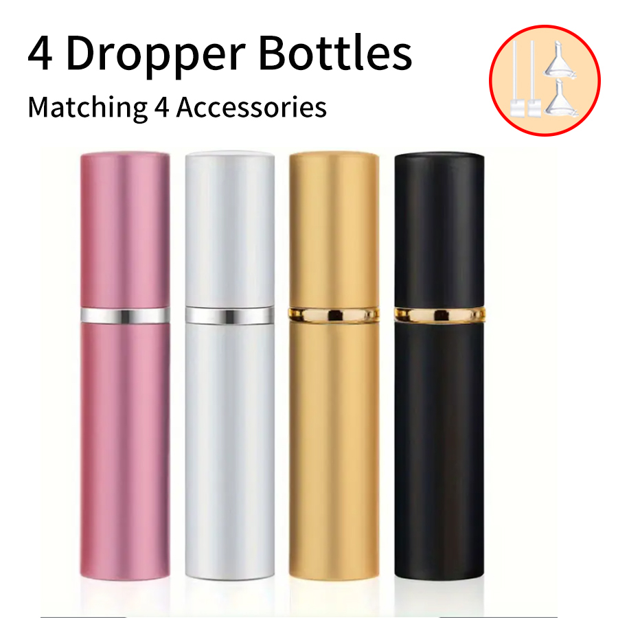 Scent Eliminator Spray - Recarregáveis Portátil Mini Perfume Atomizador, 4