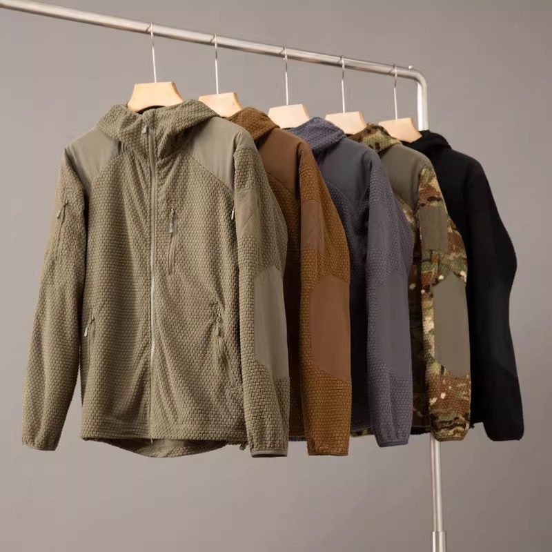 Outdoor Hunting Events - Jaqueta Tática de Camuflagem para Casal,
