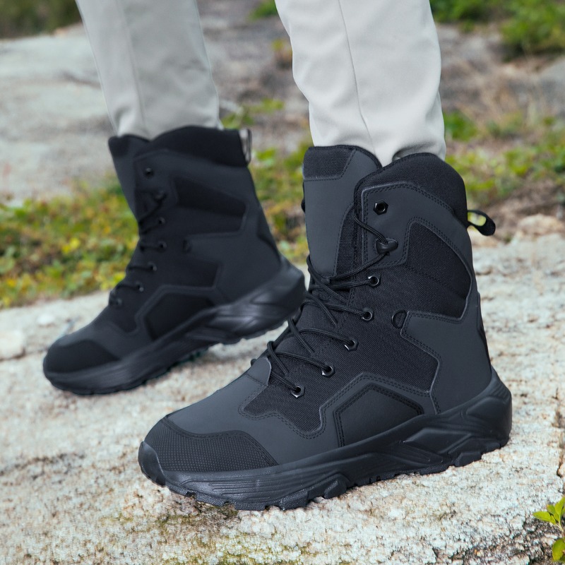 Wildman Hunting & Outdoor Polokwane Photos - Botas táticas masculinas com cadarço, botas