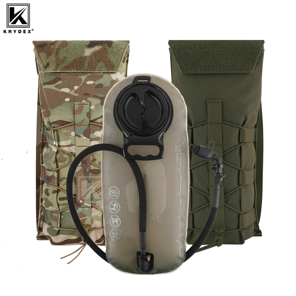 Outdoor Hunting Packs - Krydex tático 3l hidratação molle pacote
