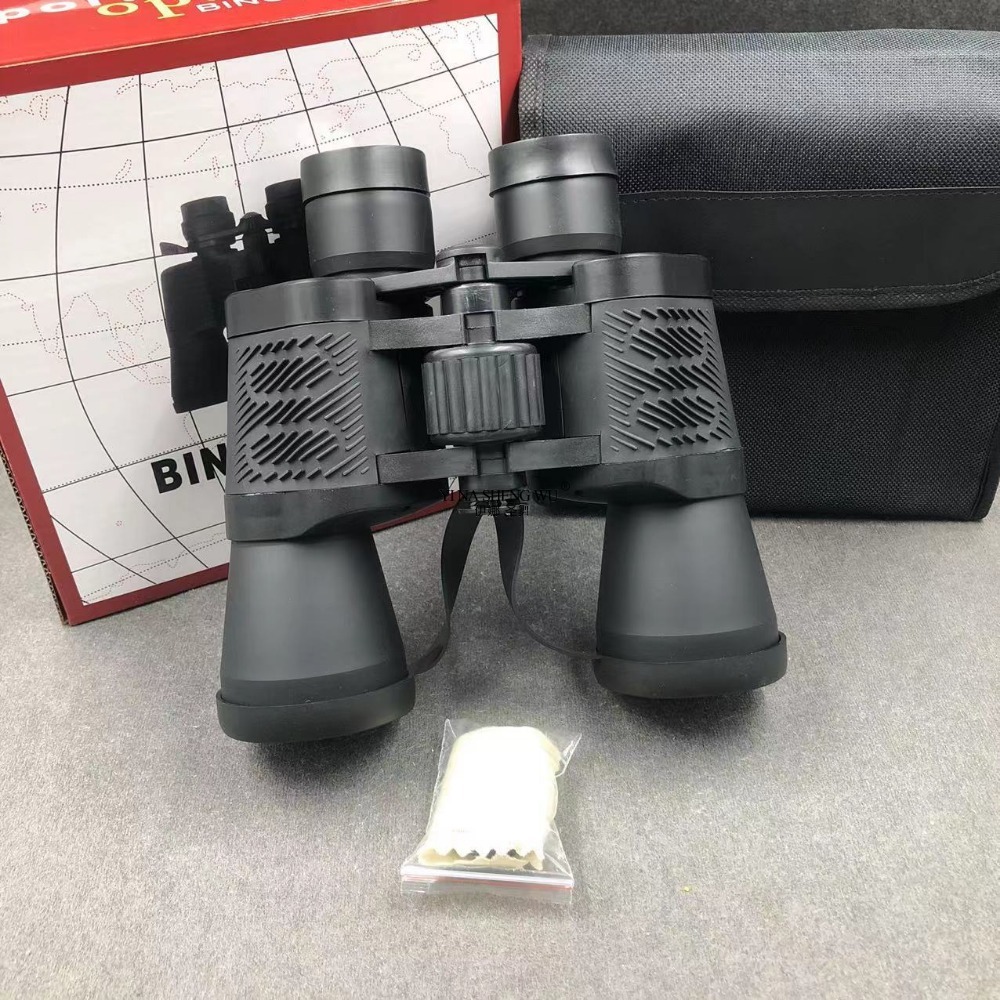 Outdoor Hunting Events - Binóculos revestidos vermelhos 50x50, telescópio de