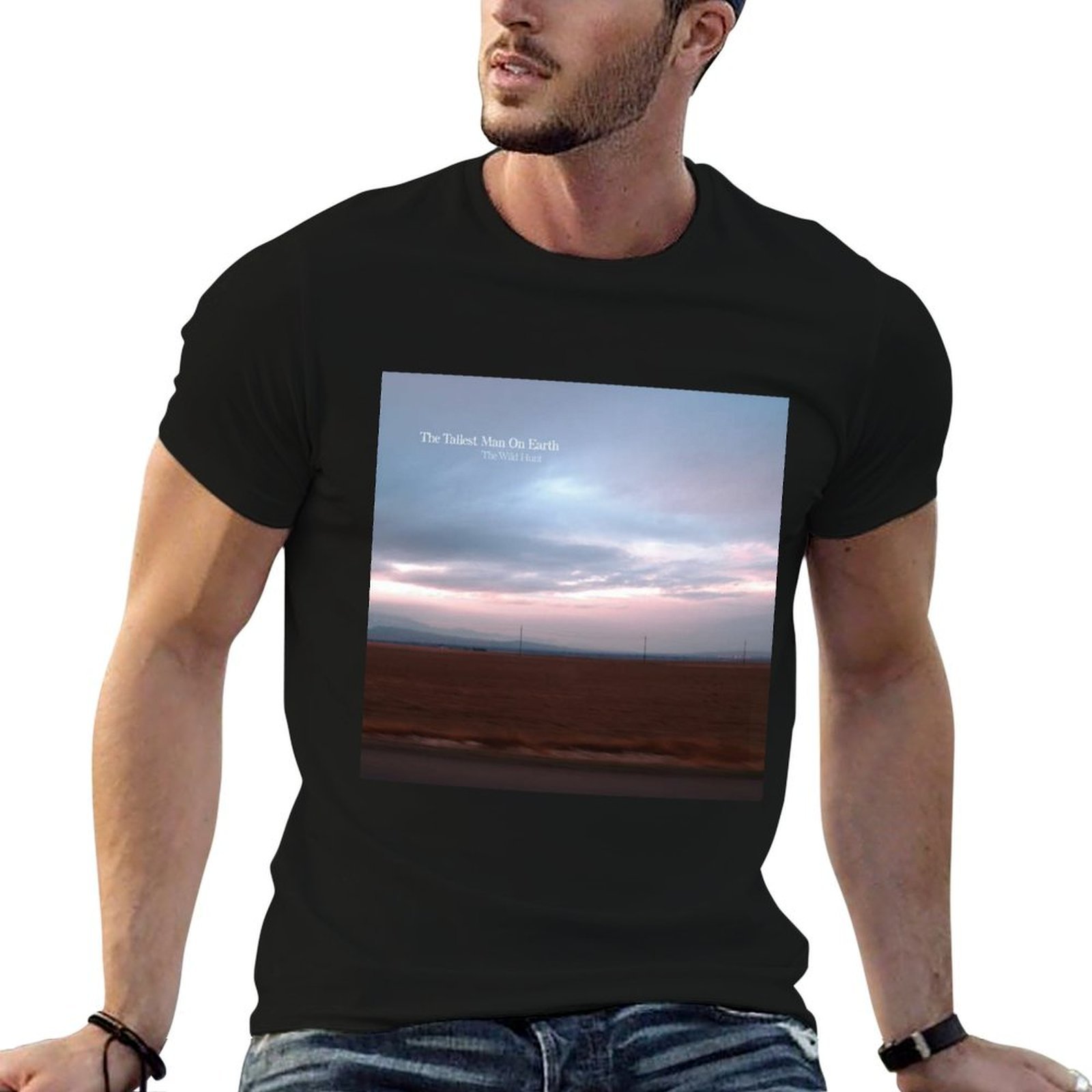 Camiseta The Tallest Man On Ea - Wildman Hunting & Outdoor Polokwane Photos avaliação e preço