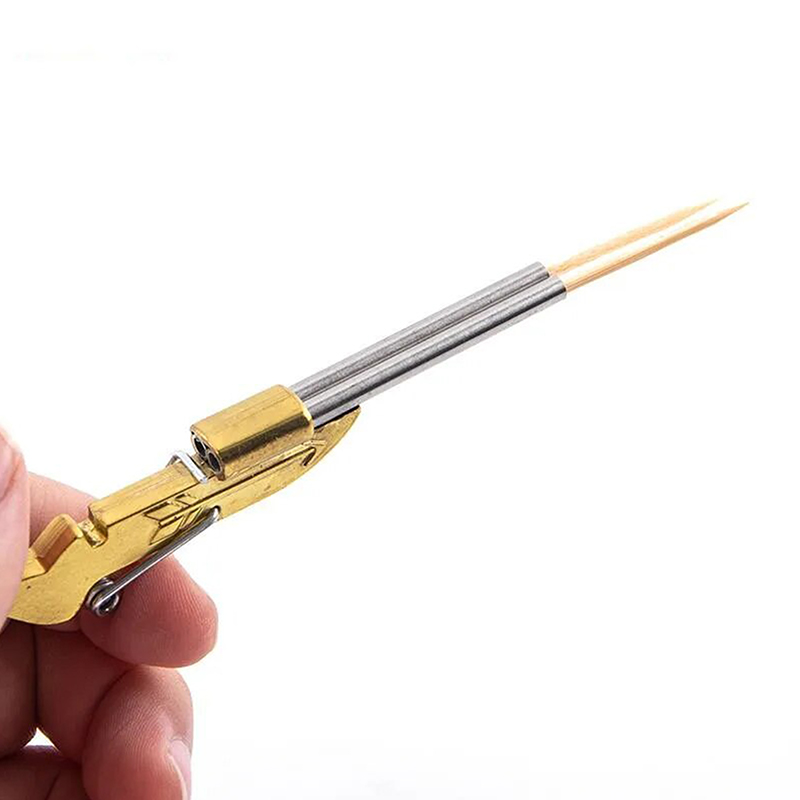 Mini Toothpick Gun Guntoy, Eng - Outdoor Hunting Gifts avaliação e preço