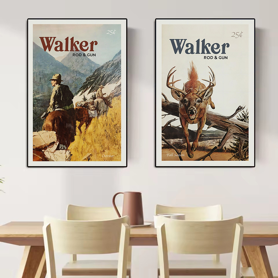 Retro vida selvagem ao ar livr - Outdoor Hunting Gifts avaliação e preço