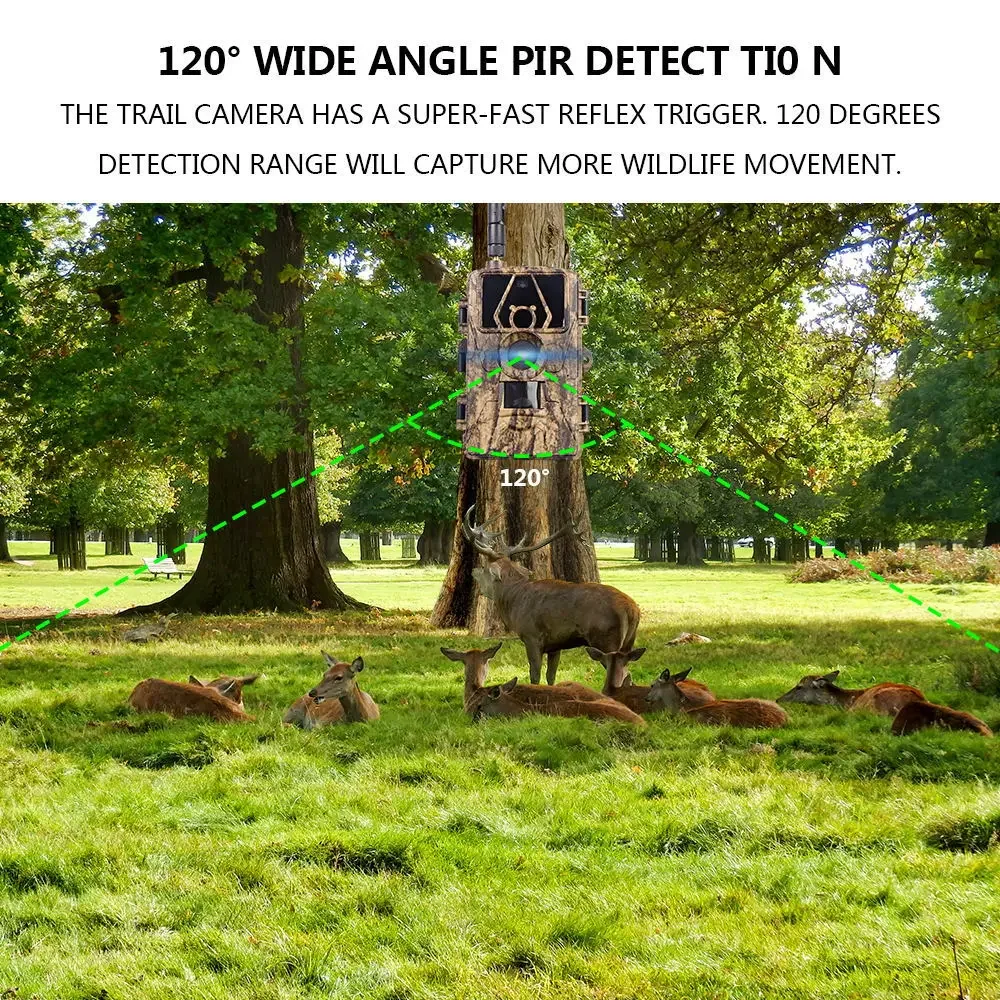 Câmera Digital PR801W WIFI 8K  - Outdoor Hunting Digital Night Vision avaliação e preço