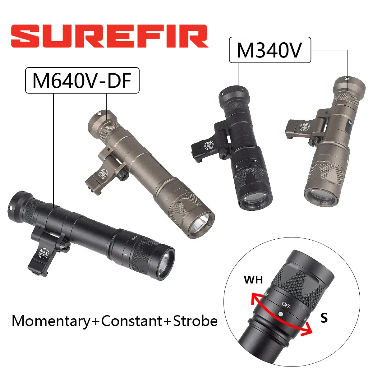 Lanterna SureFire M600 M340 DF - Hunting And Outdoor Shop avaliação e preço